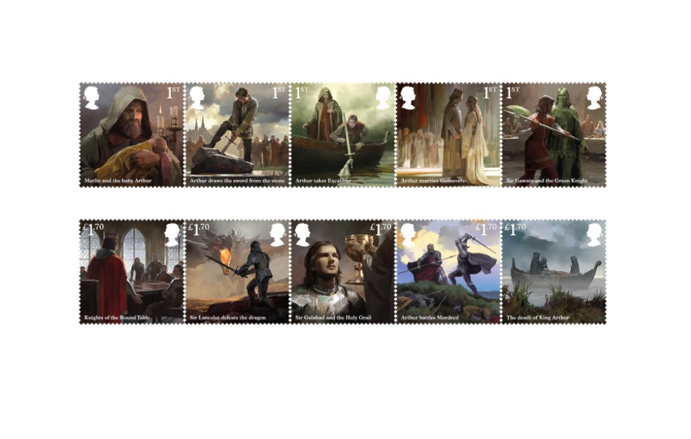 Legend of King Arthur se tenant 100� edit