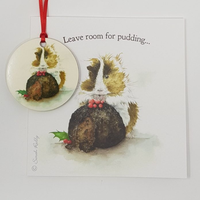 Love Country Bauble Card