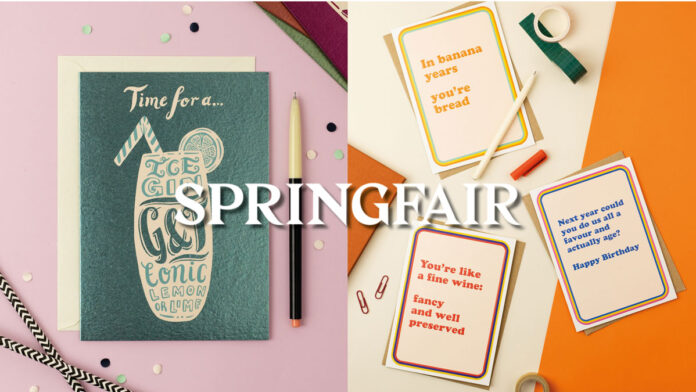 Cath Tate Cards at Spring Fair