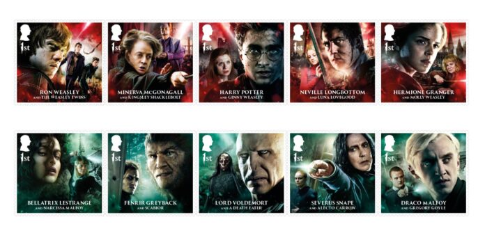 Harry Potter stamps