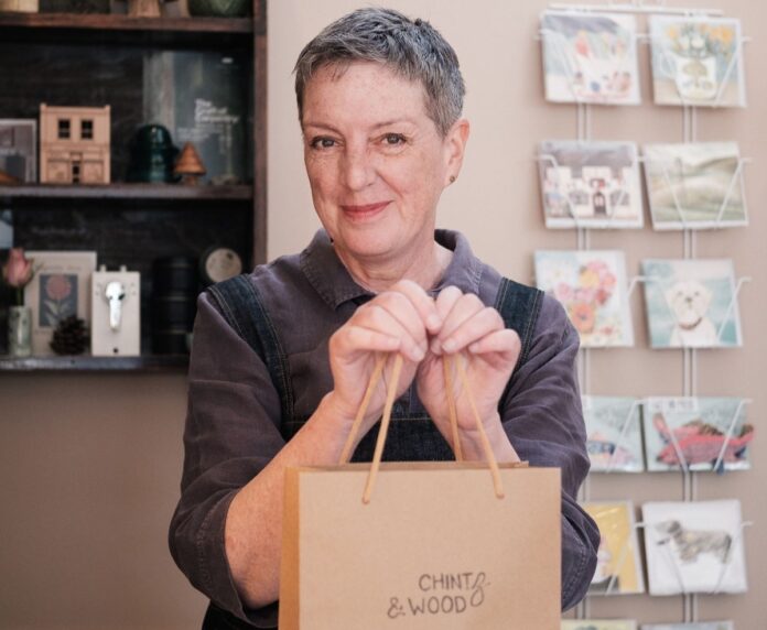 Wendy March, owner of Chintz & Wood in Worthing, West Sussex