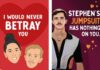 Happy Valentine, Traitor! Thortful Traitors Valentine's cards