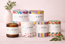 Candle collab offers hope to young homeless people Laura Darrington Design x Labre's Hope collab