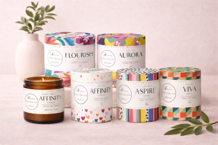 Candle Styling Image (1) Laura Darrington Design x Labre's Hope collab