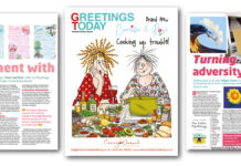 The March/April Issue of Greetings Today is out now! Greetings Today March April 2026