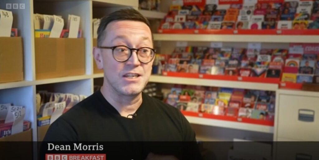 Dean Morris on BBC Breakfast