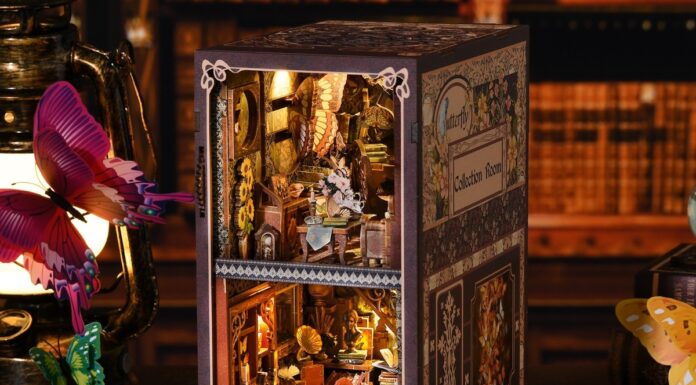 Figured’Art expands bestselling Book Nook range Figured’Art's Butterfly Collection Room Book Nook