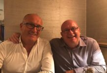 Words ‘N’ Wishes buys Nigel Quiney and Paper Rose Rod Brown (left) and Carl Salt, co-owners of Words ‘n’ Wishes