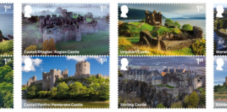 UK castles celebrated by Royal Mail Castle stamps 2026