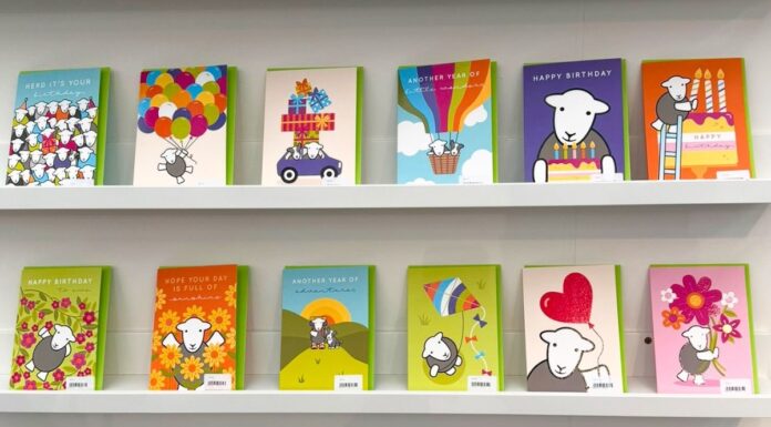 Herdy and The Art File partner up on greeting card collection Herdy/The Art File greeting card collection
