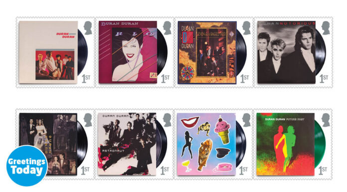 Duran Duran takes centre stage on new Royal Mail stamps Royal Mail Duran Duran