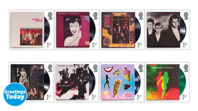Duran Duran for newsflash & insta Royal Mail Duran Duran