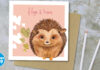 Heather Trefusis Art donates bestselling hedgehog cards to local sanctuary Heather Trefusis