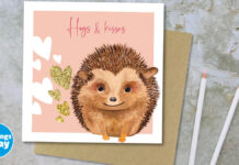 Heather Trefusis Art donates bestselling hedgehog cards to local sanctuary Heather Trefusis