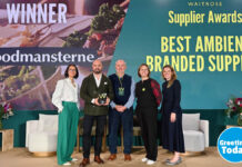 Woodmansterne wins Best Ambient Branded Supplier award from Waitrose & Partners Woodmansterne